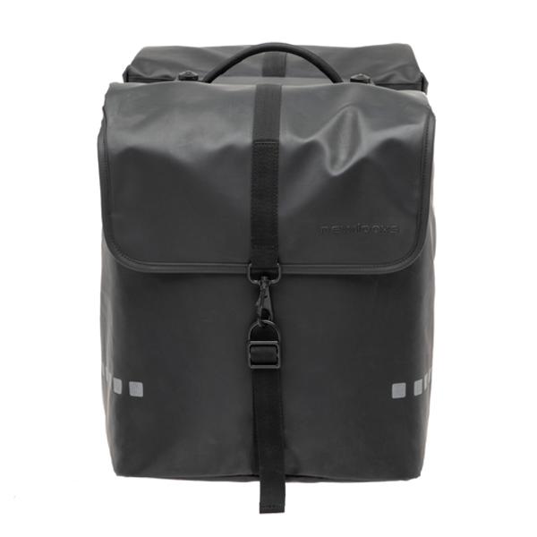 BAG BICYCLE LUGGAGE RACK BRIDGE NEWLOOXS ODENSE DOUBLE BLACK MIK - 39 LITERS - 340x380x160