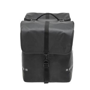 SACOCHE VELO PORTE BAGAGE A PONT NEWLOOXS ODENSE DOUBLE NOIR RACKTIME - 39 LITRES - 340x38