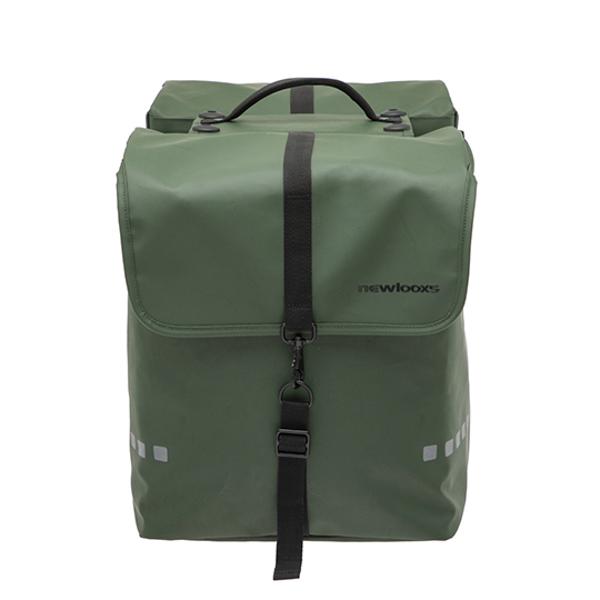 BAG -BICYCLE- BRIDGE LUGGAGE RACK NEWLOOXS ODENSE DOUBLE KAKI RACKTIME - 39 LITERS - 340x38