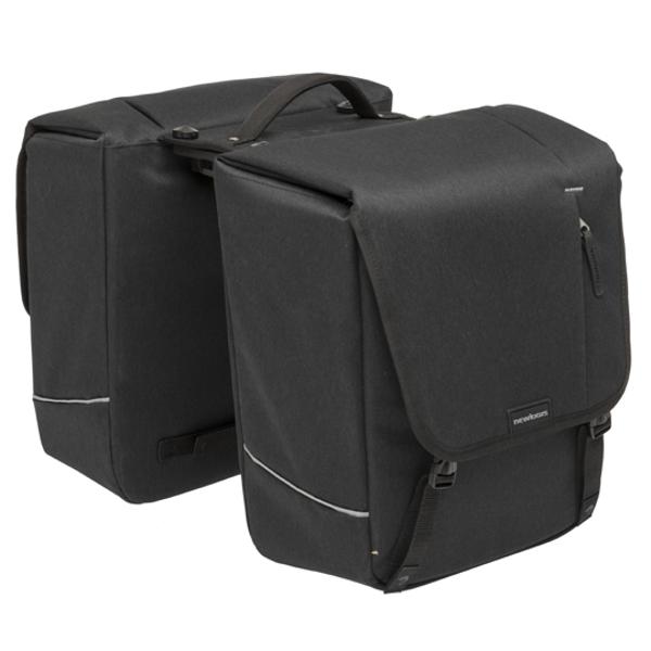 BAG BICYCLE BRIDGE LUGGAGE RACK NEWLOOXS NOVA DOUBLE BLACK MIK - 32 LITERS -