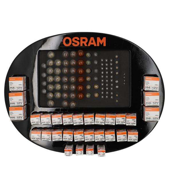 LAMPE / AMPOULE 12V OSRAM (PRESENTOIR MURAL 120 PCS)