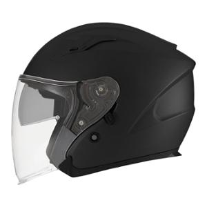 CASQUE JET DOUBLE ECRAN NOX N128 NOIR MAT T61-62 XL