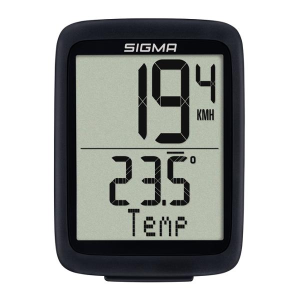 COMPTEUR VELO AV FIL SIGMA BC 10.0 WR 10 FCTS NOIR