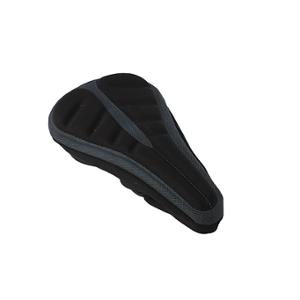 SADDLE COVER -GEL- OPTIMIZ  BLACK/BLUE LARGE 270X160mm