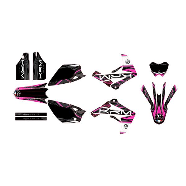 DECO KIT/STICKER KRM FOR RIEJU MRT/MRT PRO/MARATHON 09-> - PINK