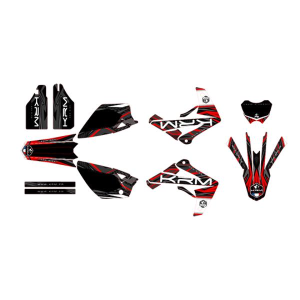 DECO KIT/STICKER KRM FOR RIEJU MRT/MRT PRO/MARATHON 09-> - ROUGE