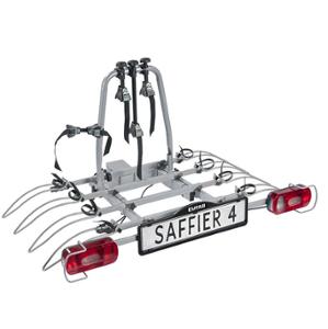 BICYCLE CARRIER -COUPLING PLATFORM - EUFAB SAFFIER RECLINING 4 BIKES