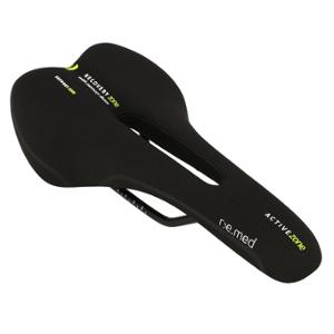 SELLE ROUTE / VTT SELLE ROYAL REMED SPORT ATHLETIC UNISEX NOIR AVEC OUVERTURE CENTRALE