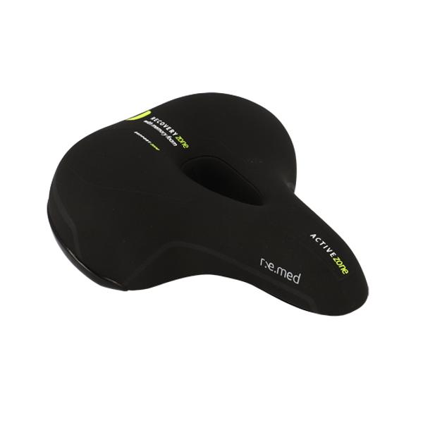 SELLE LOISIR SELLE ROYAL REMED CITY RELAXED UNISEX NOIR AVEC OUVERTURE CENTRALE