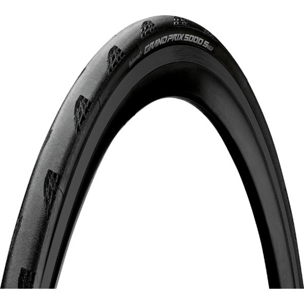 PNEU ROUTE 700X25C TS CONTINENTAL "GP 5000 S" TLR NOIR (25-622)