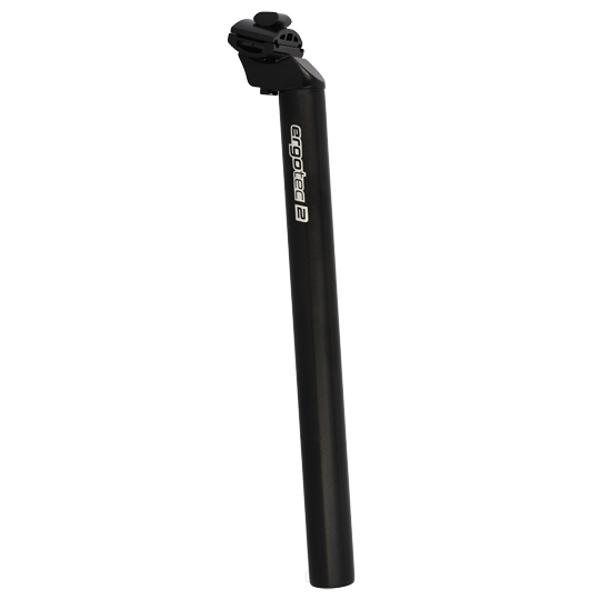 SADDLE STEM D30.2 ALU L350 ROAD/MTB ERGOTEC BLACK