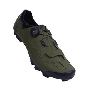 CHAUSSURE VTT FLR ELITE F70 T41 KAKI SERRAGE MOLETTE + BANDE AUTO AGRIPPANTE (PR)