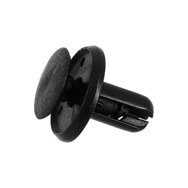 RIVET / CLIPS PLASTIQUE NOIR DIAM. 6 (X1) POUR CARENAGE / CARROSSERIE