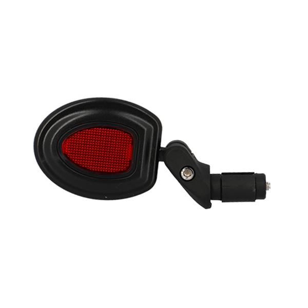 WING MIRROR BICYCLE OPTIMIZ LEFT/RIGHT ADJUSTABLE 360° OVAL BLACK ( MTB/ HYBRID/E BIKE)