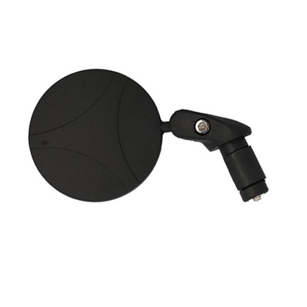 RETRO VELO OPTIMIZ GAUCHE / DROITE REGLABLE 360° ROND NOIR (VTT / VTC / E BIKE / VAE)