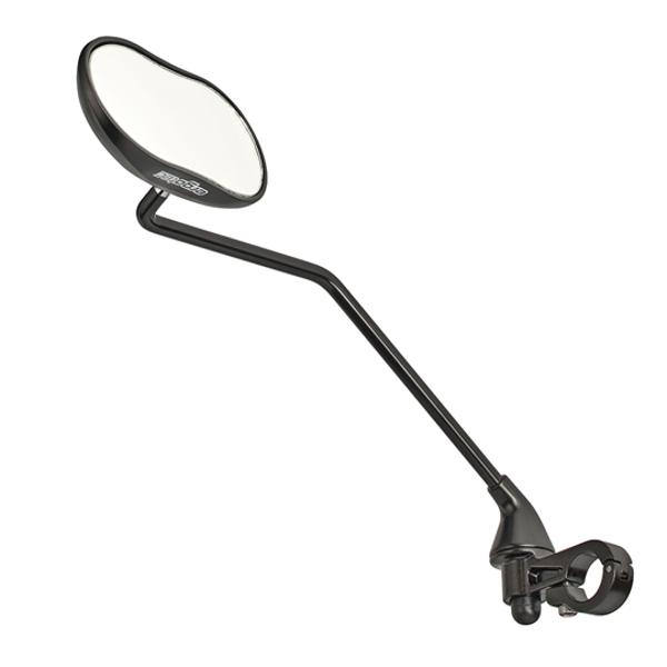 WING MIRROR BICYCLE ERGOTEC LEFT M-88LV BLACK ADJUSTABLE