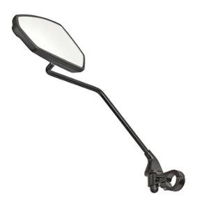 WING MIRROR BICYCLE ERGOTEC LEFT M-77LV BLACK ADJUSTABLE