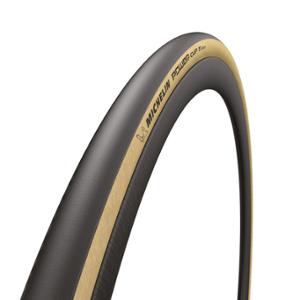 PNEU ROUTE 700X28C TS MICHELIN POWER CUP TT NOIR / BEIGE (28-622)