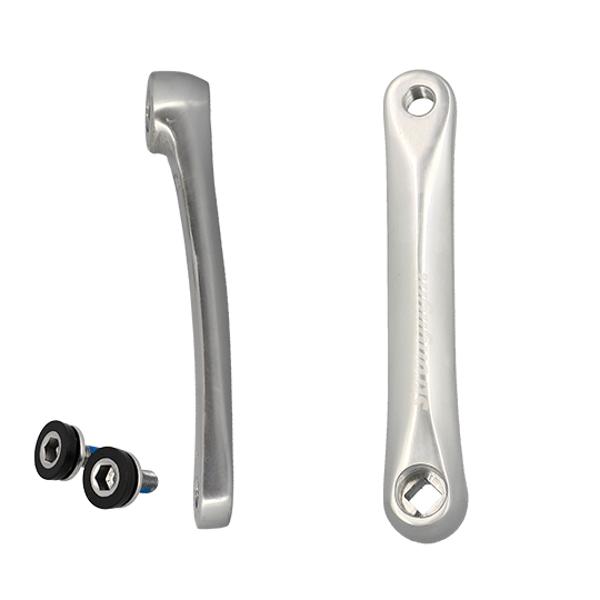 MANIVELLE E BIKE / VAE L170 STRONG IMPACT V ALU ARGENT CARRE COMP. SYST ANANDA M80 (PR)