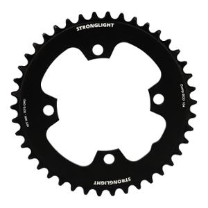 CHAINRING E BIKE MONO DIAM 104 EXTER 42 TEETH ALU 7075 BLACK 4 BRAN. STRONG COMP. BOSCH GEN4