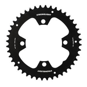 CHAINRING E BIKE MONO DIAM 104 EXTER 44 TEETH ALU 7075 BLACK 4 SPOKES STRONG COMP. BOSCH GEN4