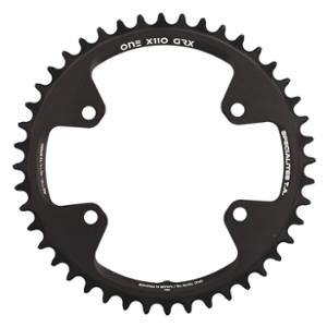 PLATEAU GRAVEL MONO DIAM 110 44DTS NOIR ONE X110 GRX600 / 810 (COMP.SHIM. 4 BRAN.) TA 10 / 11 / 