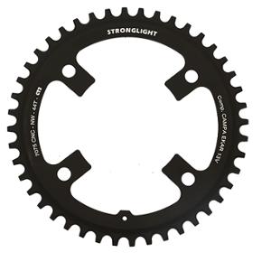 PLATEAU GRAVEL MONO DIAM 123 44DTS ALU 7075 NOIR 4 BRAN. STRONG COMP. CAMPA EKAR 13V