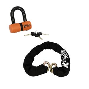 U LOCK RANGERS 65X45 + CHAIN SRA 1.00m Ø13.5mm - MADE IN EUROPE- SRA CLASS