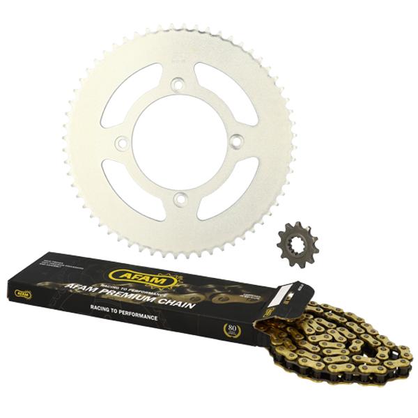 CHAIN KIT AFAM FOR BETA 50 RR SM 2018->   420  11X60 (DEMULT. ORIGINE)