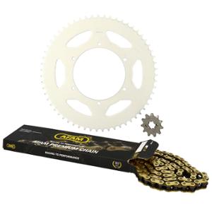 CHAIN KIT AFAM FOR DERBI SENDA SM/GILERA SMT/APRILIA SX 2018->  420 11X59