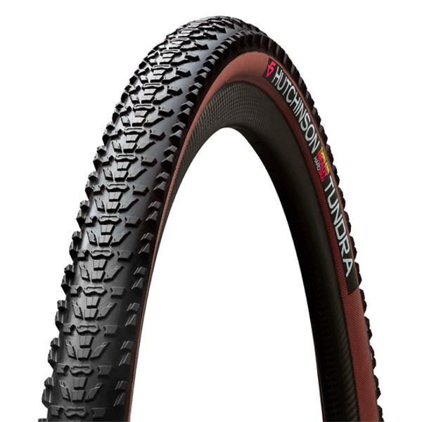 TYRE -GRAVEL- 700X45C TS HUTCHINSON TUNDRA HARDSKIN TLR BLACK/TAN (45-622)