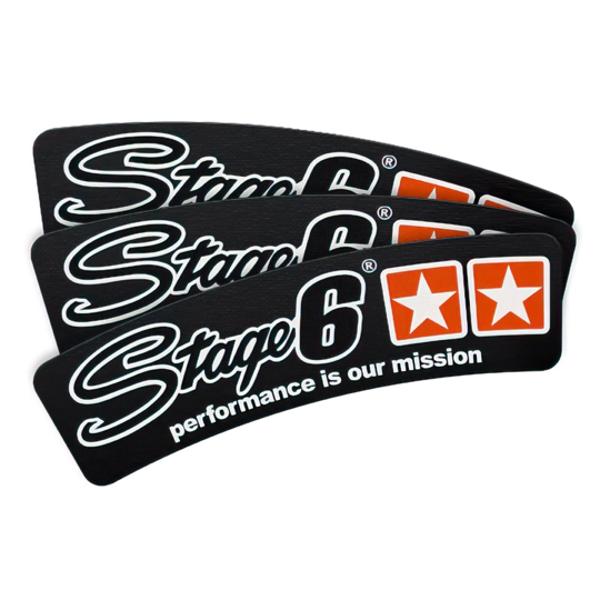 AUTOCOLLANT STAGE6 (78.9X24MM - POUR PNEU UNIVERSEL)