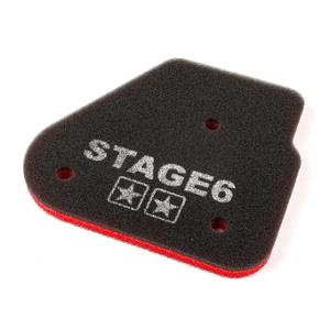 AIR FILTER SCOOTER STAGE6 DOUBLE DENSITE NITRO/AEROX/OVETTO/NEOS (MOUSSE)