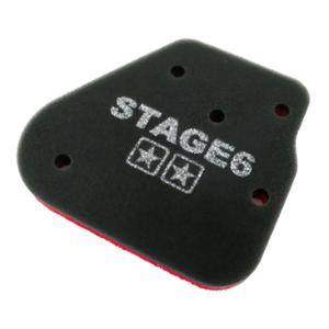 AIR FILTER SCOOTER STAGE6 DOUBLE DENSITE CPI/KEEWAY 2 TEMPS (MOUSSE)
