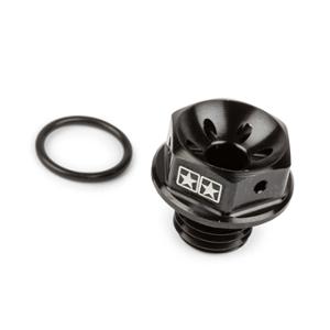 OIL PLUG SCOOTER STAGE6 FOR PIAGGIO - BLACK