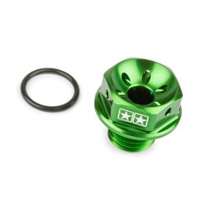 OIL PLUG SCOOTER STAGE6 FOR PIAGGIO - GREEN