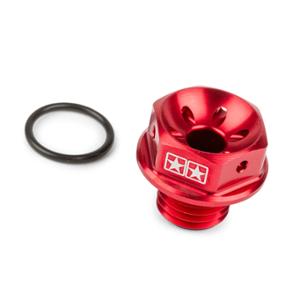 OIL PLUG SCOOTER STAGE6 FOR PIAGGIO - RED