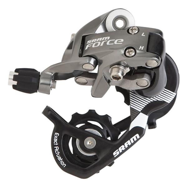 DERAILLEUR ROUTE AR SRAM FORCE WIFLI 10V. NOIR CHAPE MOYENNE