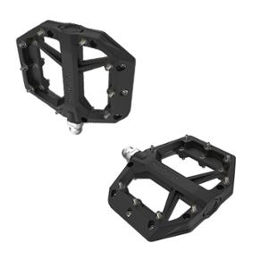 PEDALE VTT ALU SHIMANO GR400 NOIR PICOTS DEMONTABLES 394GR (PR)