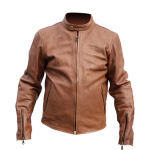BLOUSON TRENDY CORIUM CUIR MARRON XXXL