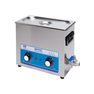 DETERGENT CLEANER/ULTRASONIC TANK 6 LITRES ANALOGIQUE 180 WATTS WITH DRAIN VALVE 300X150X150MM