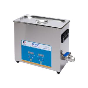 DETERGENT CLEANER/ULTRASONIC TANK 6 LITRES DIGITAL 180 WATTS WITH DRAIN VALVE 300X150X150MM