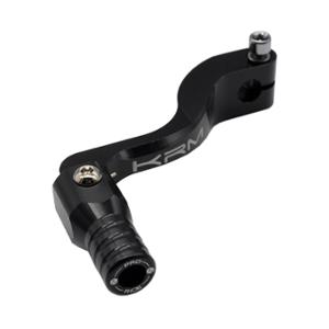 GEAR SELECTER KRM FOR AM6 ALU BLACK (FOLDABLE)