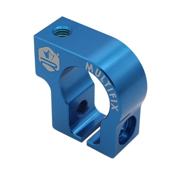COLLAR EXHAUST KRM  MULTIFIX PRO RIDE BLUE (X1)