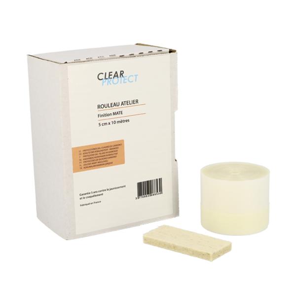 PROTECTION CADRE CLEARPROTECT PACK ATELIER FINITION MATE (ROULEAU 10M X5CM)