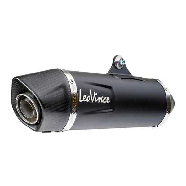 POT MAXI SCOOTER LEOVINCE* NERO ADAPT. 125 XMAX 2021->