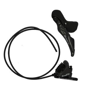 DISC BRAKE -REAR- HYDRO -ROAD- SHIMANO TIAGRA ST4725 BLACK FLAT MOUNT( NO DISC/ADAPTER)