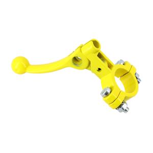 LEVIER DECOMPRESSEUR / STARTER CYCLO TUN'R JAUNE METAL