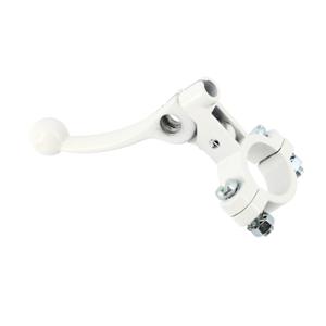 LEVIER DECOMPRESSEUR / STARTER CYCLO TUN'R BLANC METAL