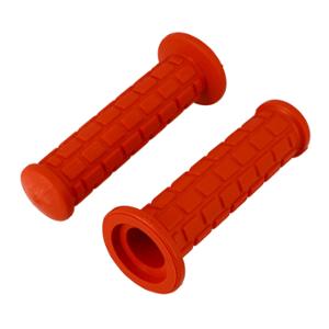 GRIPS -SCOOTER/MOPED- ASPECT CROSS RED 130mm (PAIR)